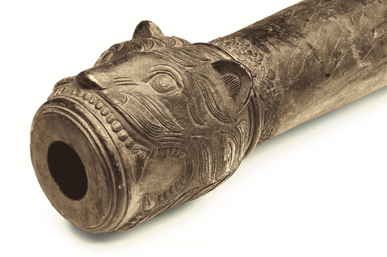 Extremely rare cannon, 1790-91 by Ahmad Pali