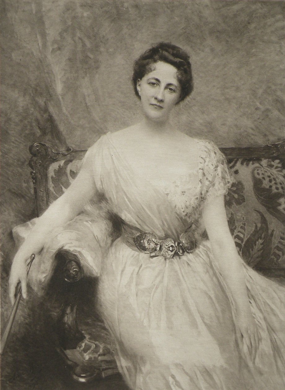 Aime Morot Madame Archdeacon Boisseaux 1895 by Aimé Nicolas Morot