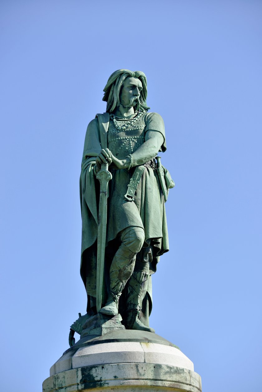 Colossal Statue of Vercingetorix (72-46 BC), Gallic Leader by Aime Millet