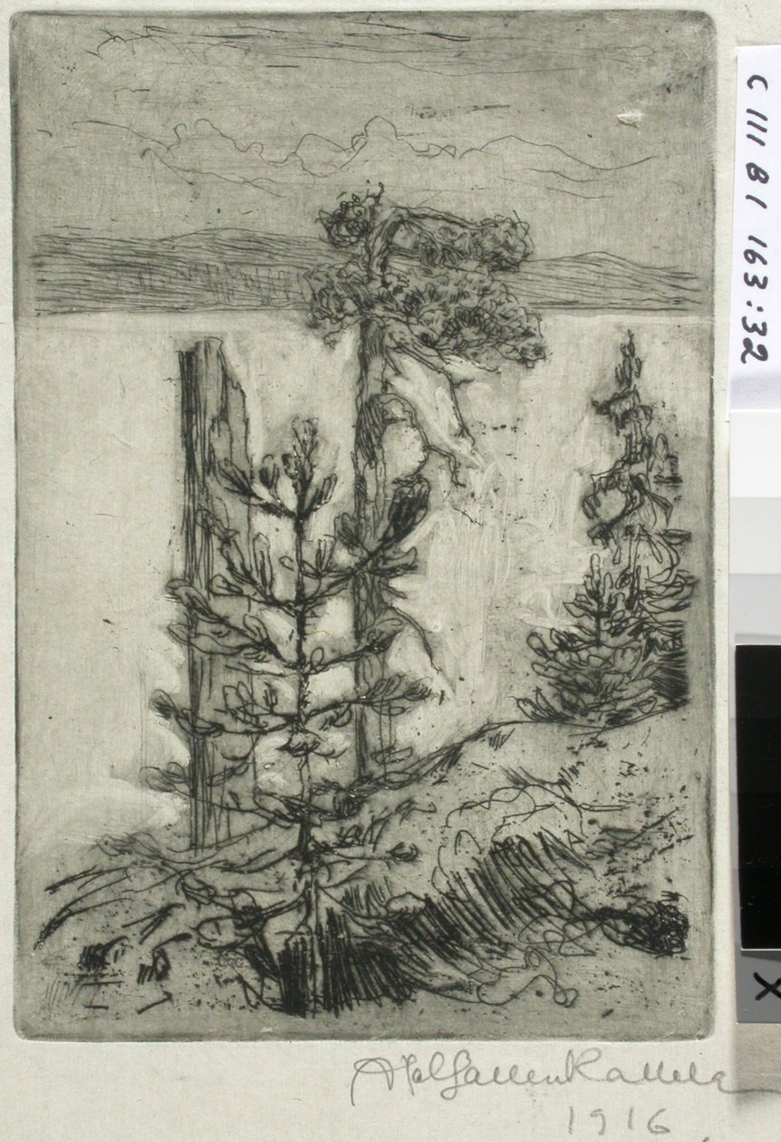 Lakeside Landscape by Akseli Gallen-Kallela