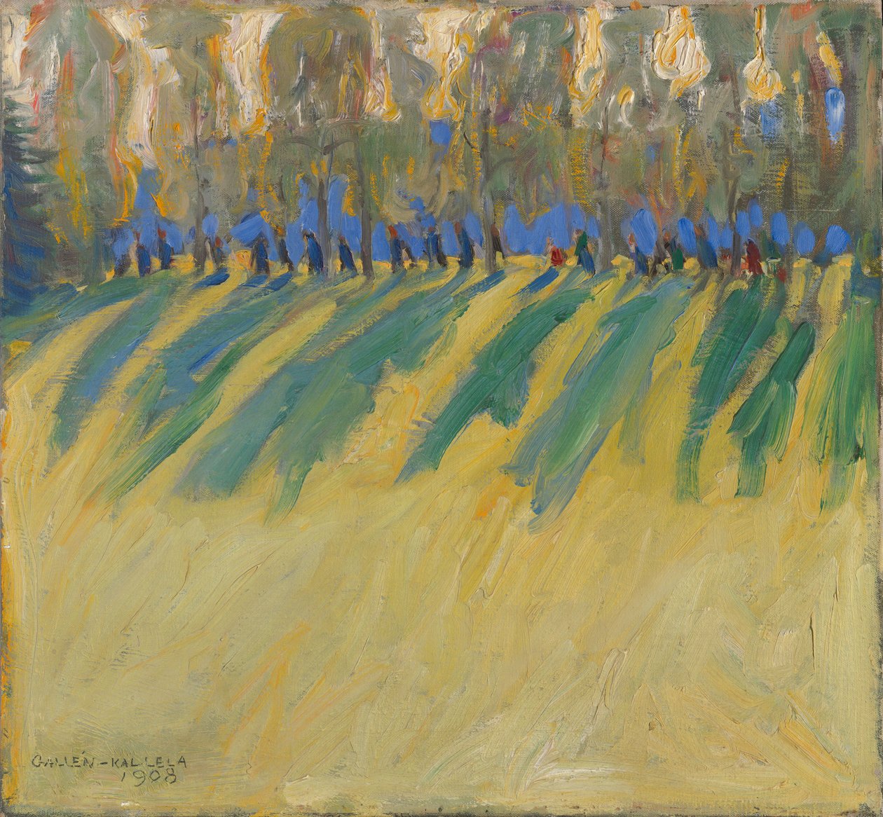 Light and Shades by Akseli Gallen-Kallela