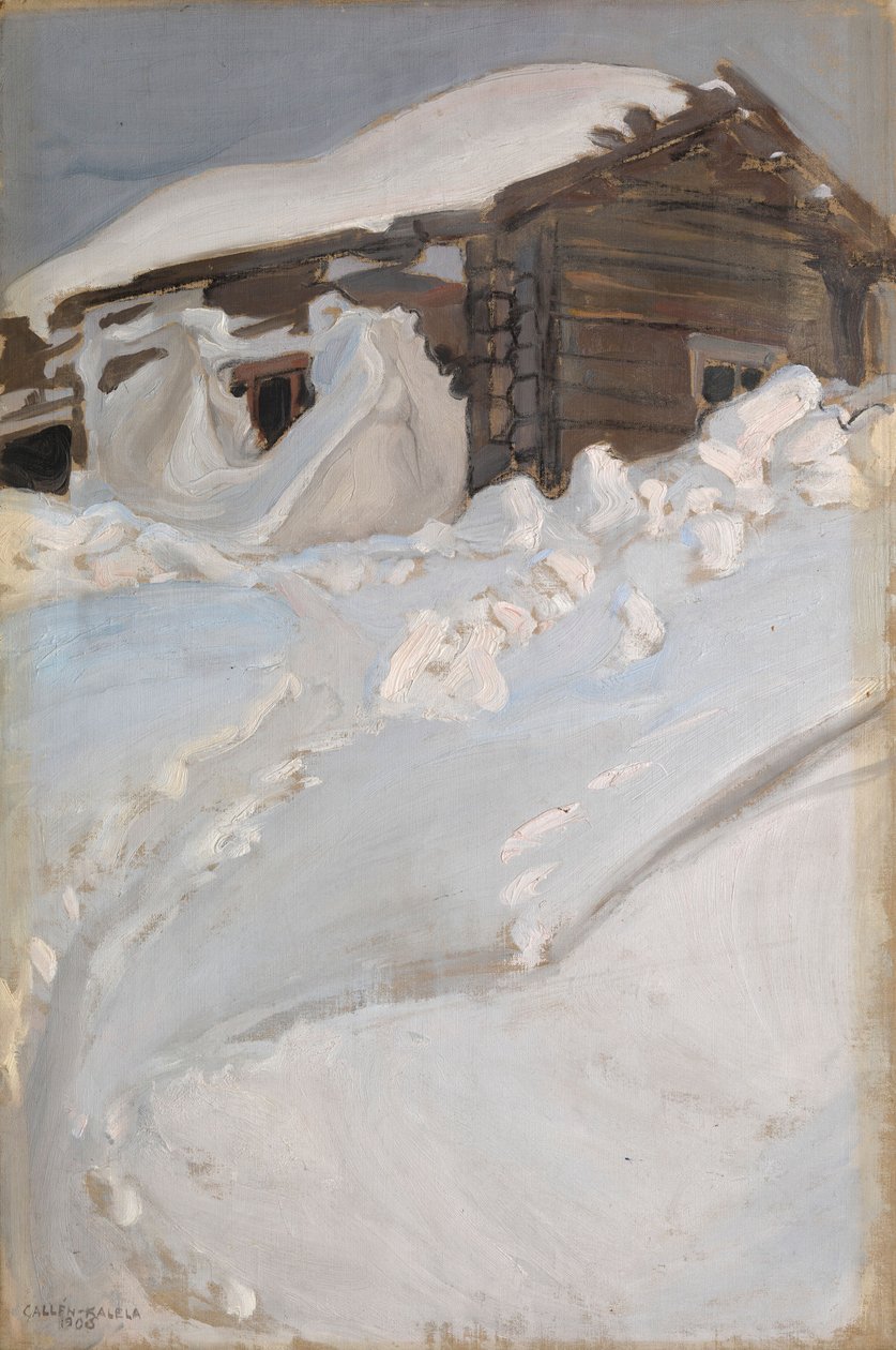 Winter Landscape by Akseli Gallen-Kallela