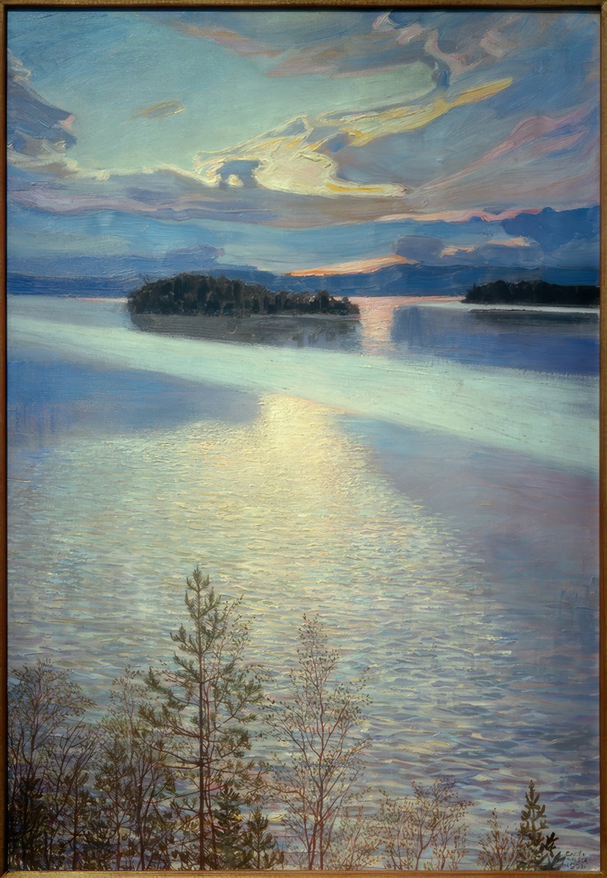 Lake View by Akseli Valdemar Gallen Kallela