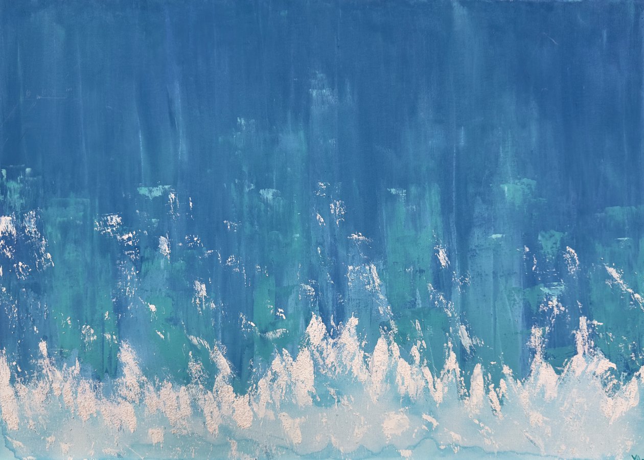 Velvet Ocean, 2023 by Akturk Yasemin