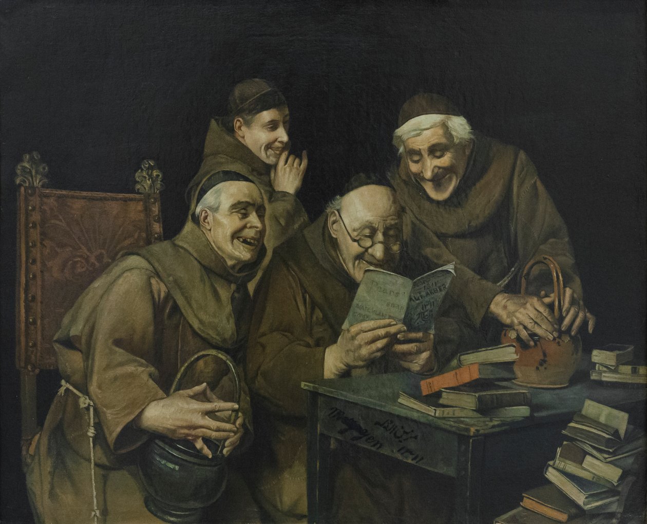 The Priests, Ali Akbar Mozayen ol Dowleh by Al Dowleh Mozayen