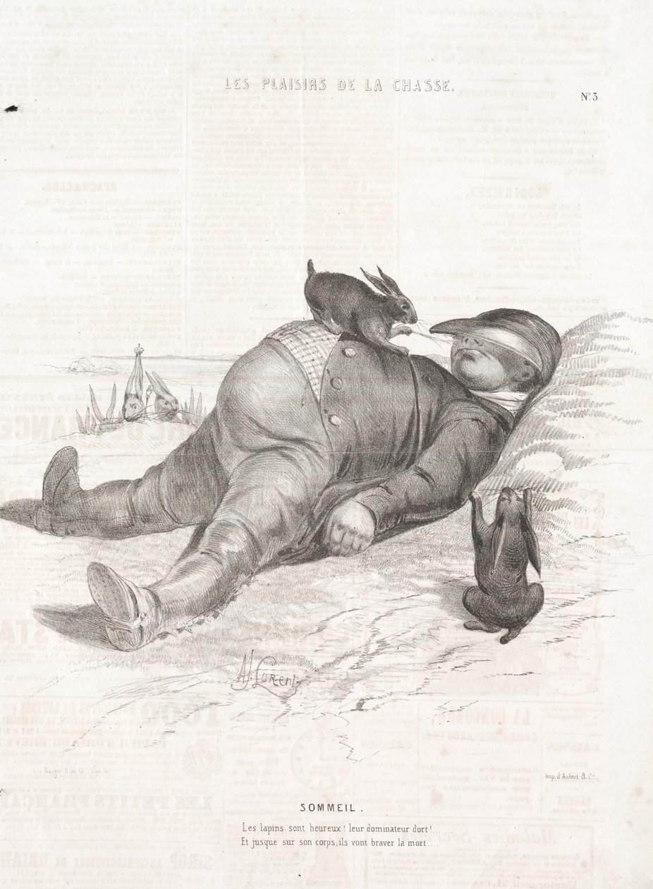 The Pleasures of the Hunt: Sleep by Alade Joseph Lorentz