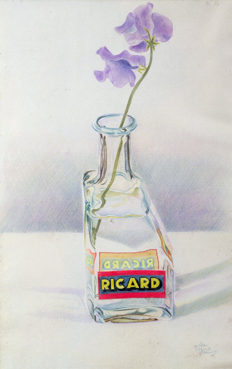 Ricard Bottle, 1981 by Alan Byrne