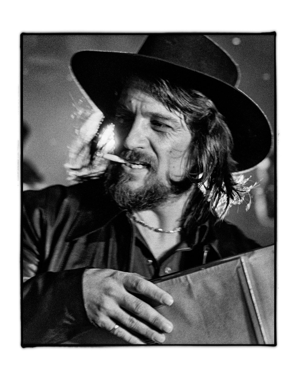 Waylon Jennings - Nashville Palace, Nashville, Tennessee - October 1977 by Alan Messer