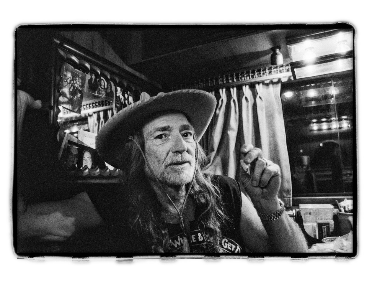 Willie Nelson - Austin, Texas, 2007 by Alan Messer