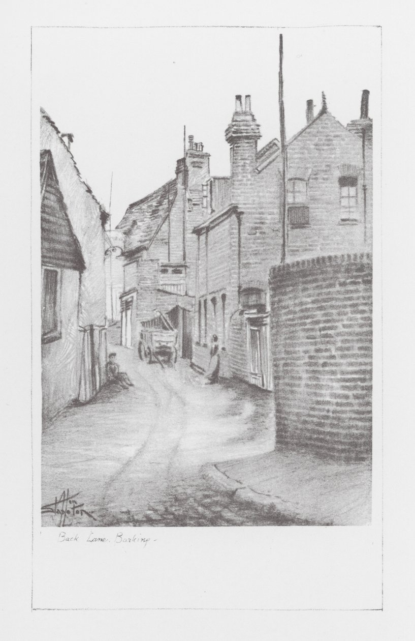 London Lanes: Back Lane by Alan Stapleton