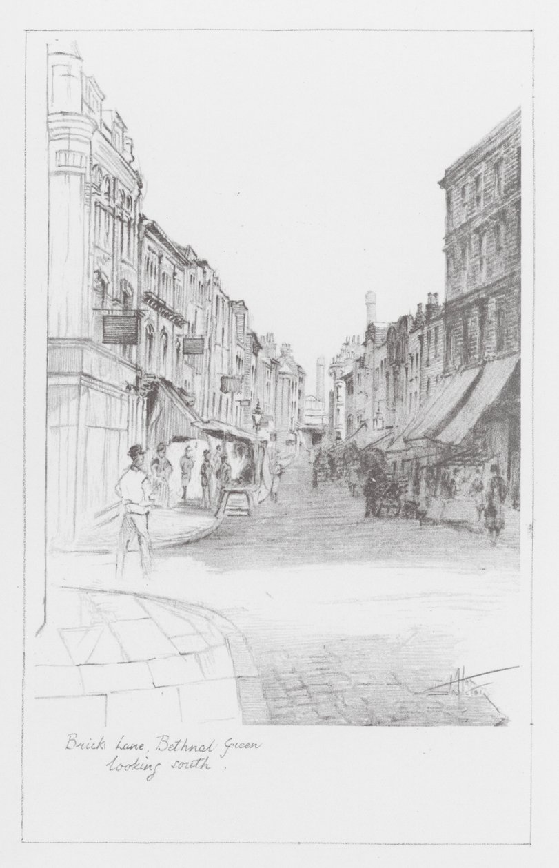 London Lanes: Brick Lane, looking South by Alan Stapleton
