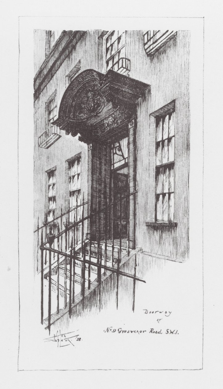 London Lanes: Grosvenor Road by Alan Stapleton