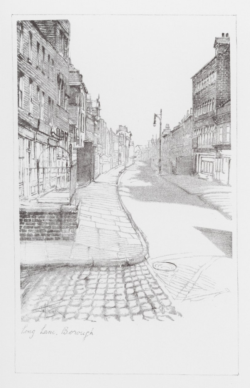 London Lanes: Long Lane, Borough by Alan Stapleton
