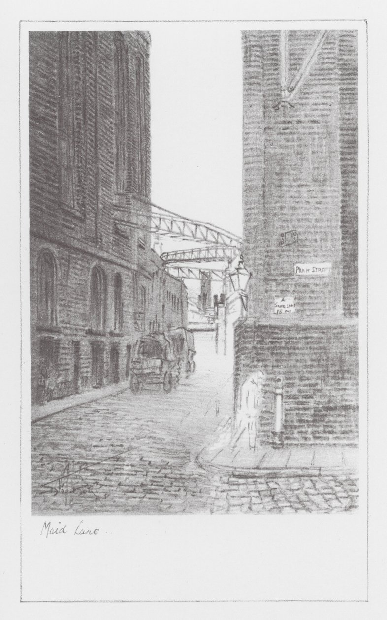 London Lanes: Maid Lane by Alan Stapleton