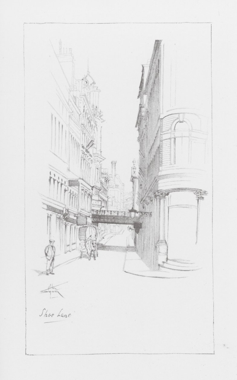 London Lanes: Shoe Lane by Alan Stapleton