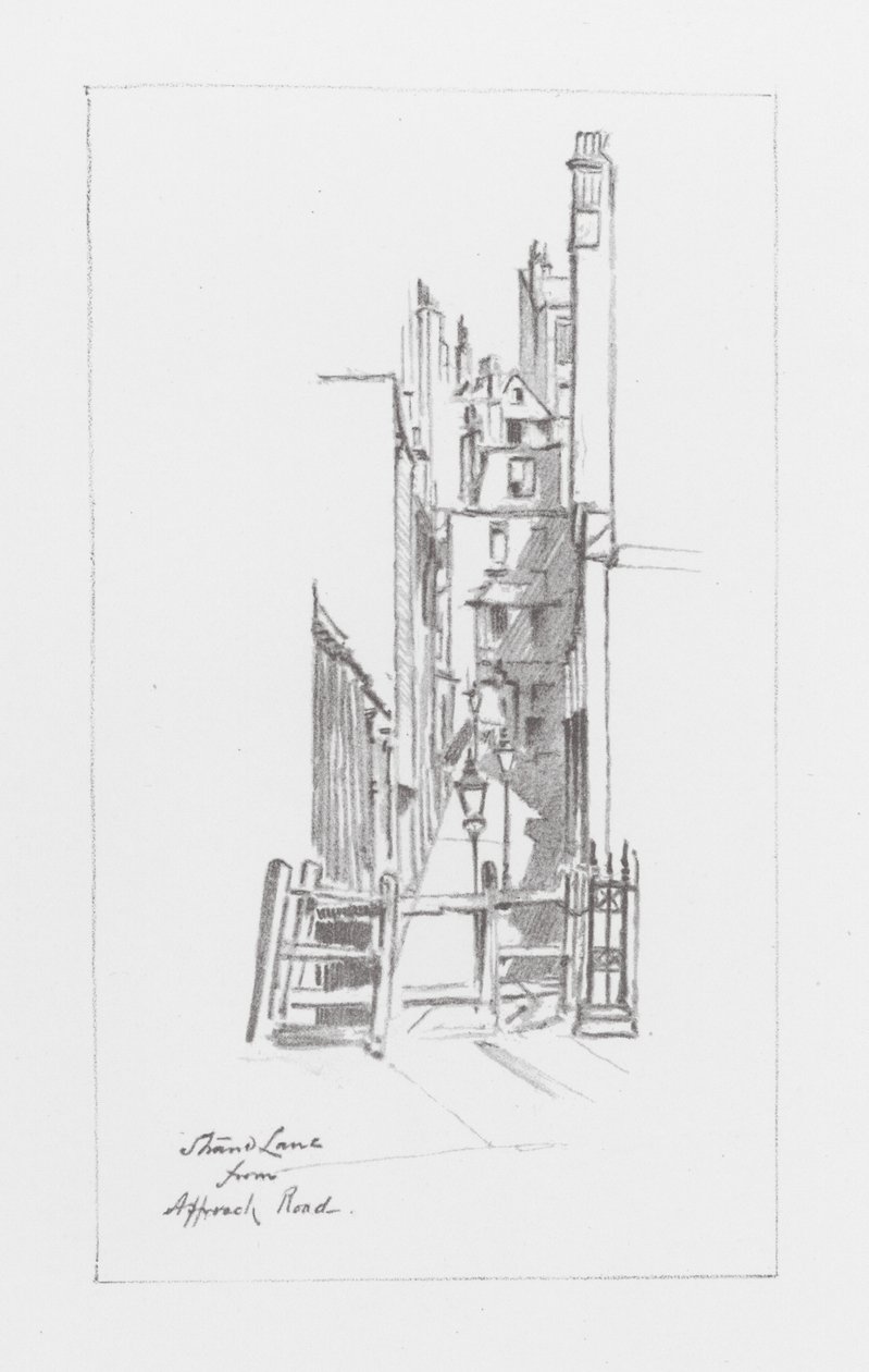 London Lanes: Strand Lane by Alan Stapleton