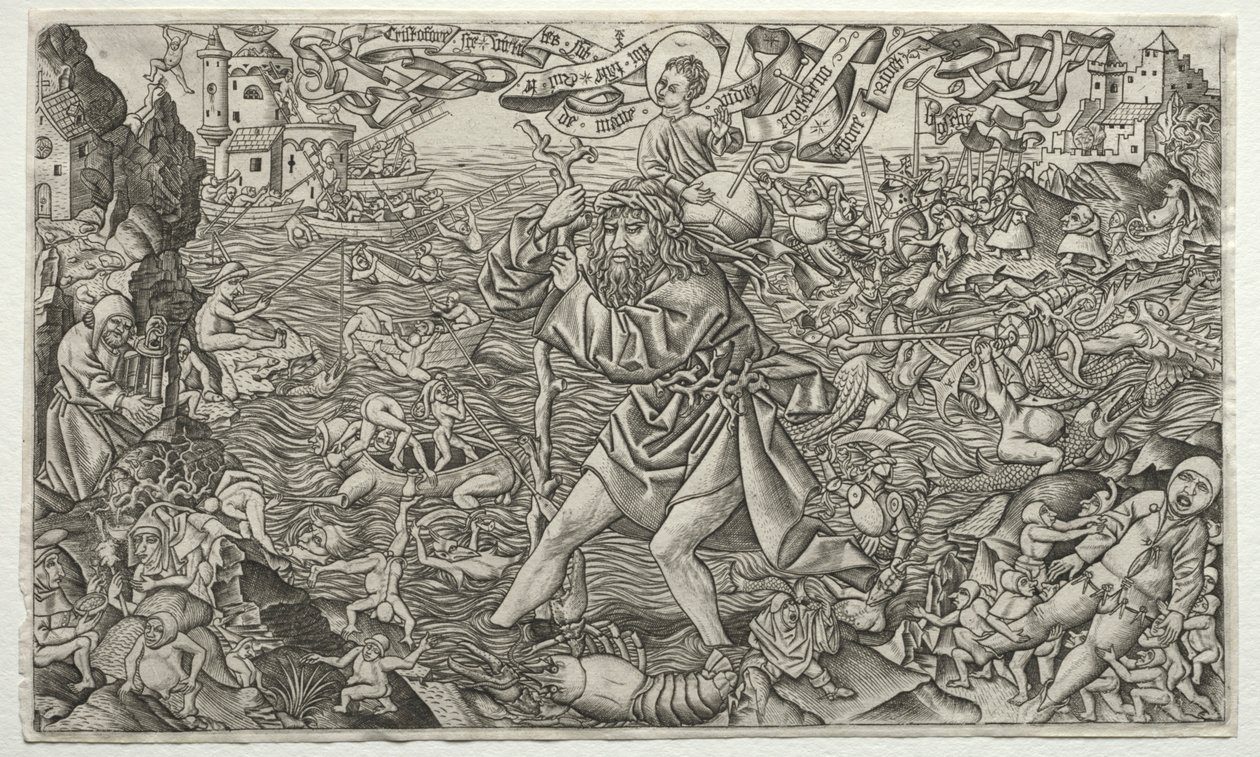 St. Christopher by Alart du Hameel