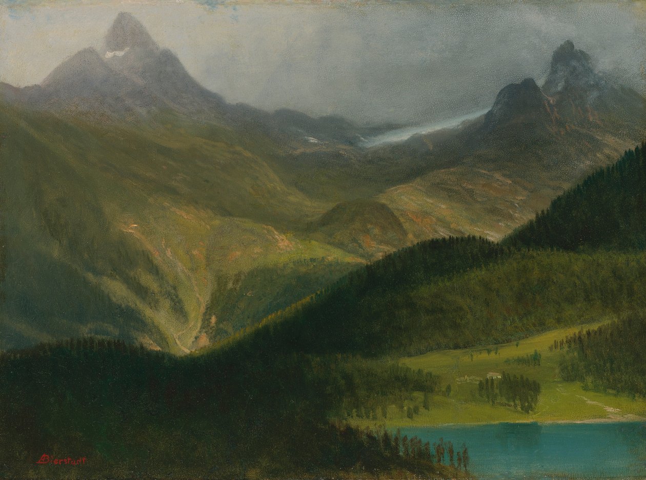 Mountain Landscape by Albert Bierstadt