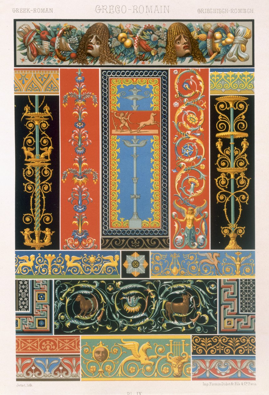 Greco-Roman Style, Plate IX from 