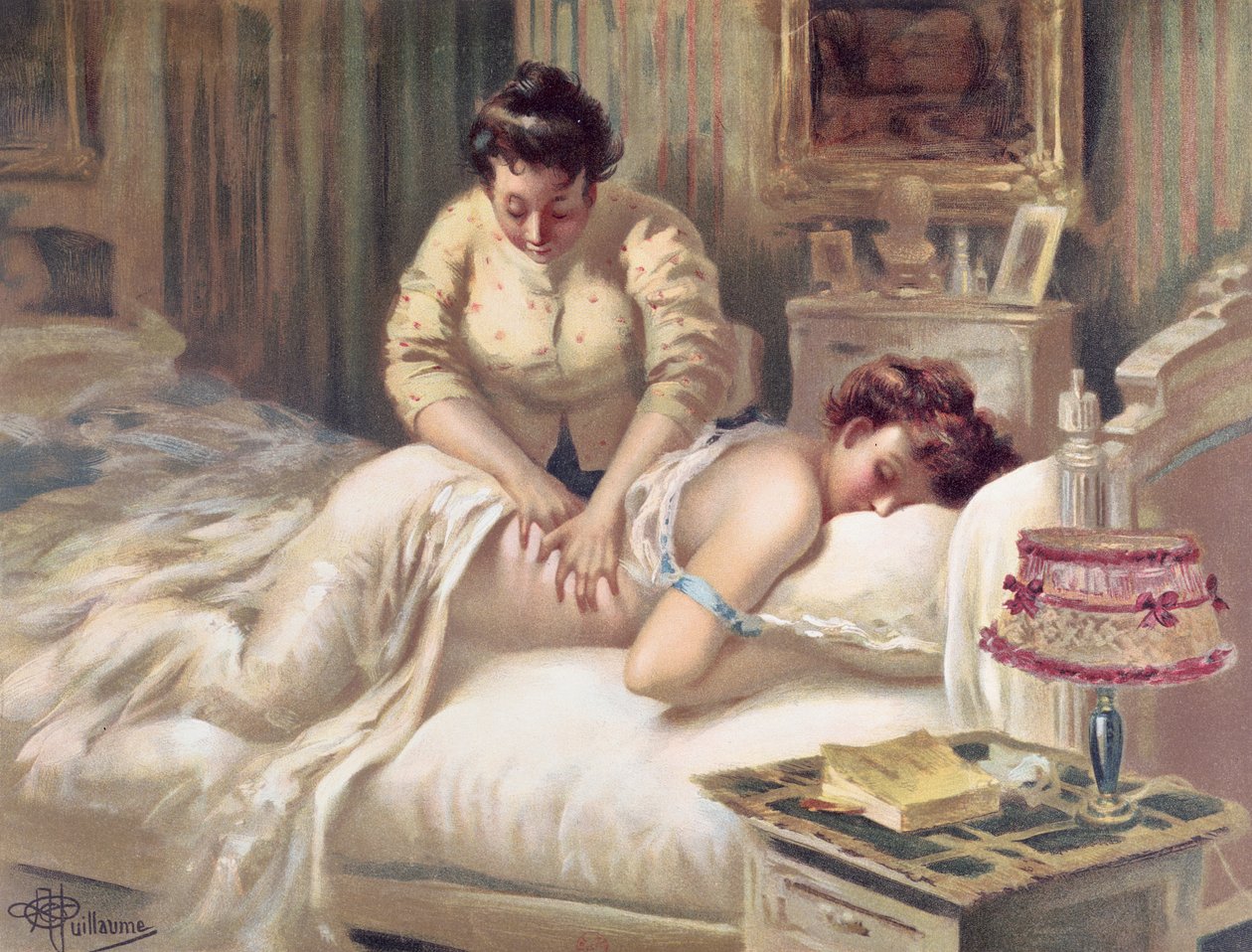 A Massage Session by Albert Guillaume