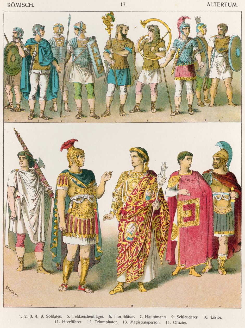 Roman Military Dress, from 