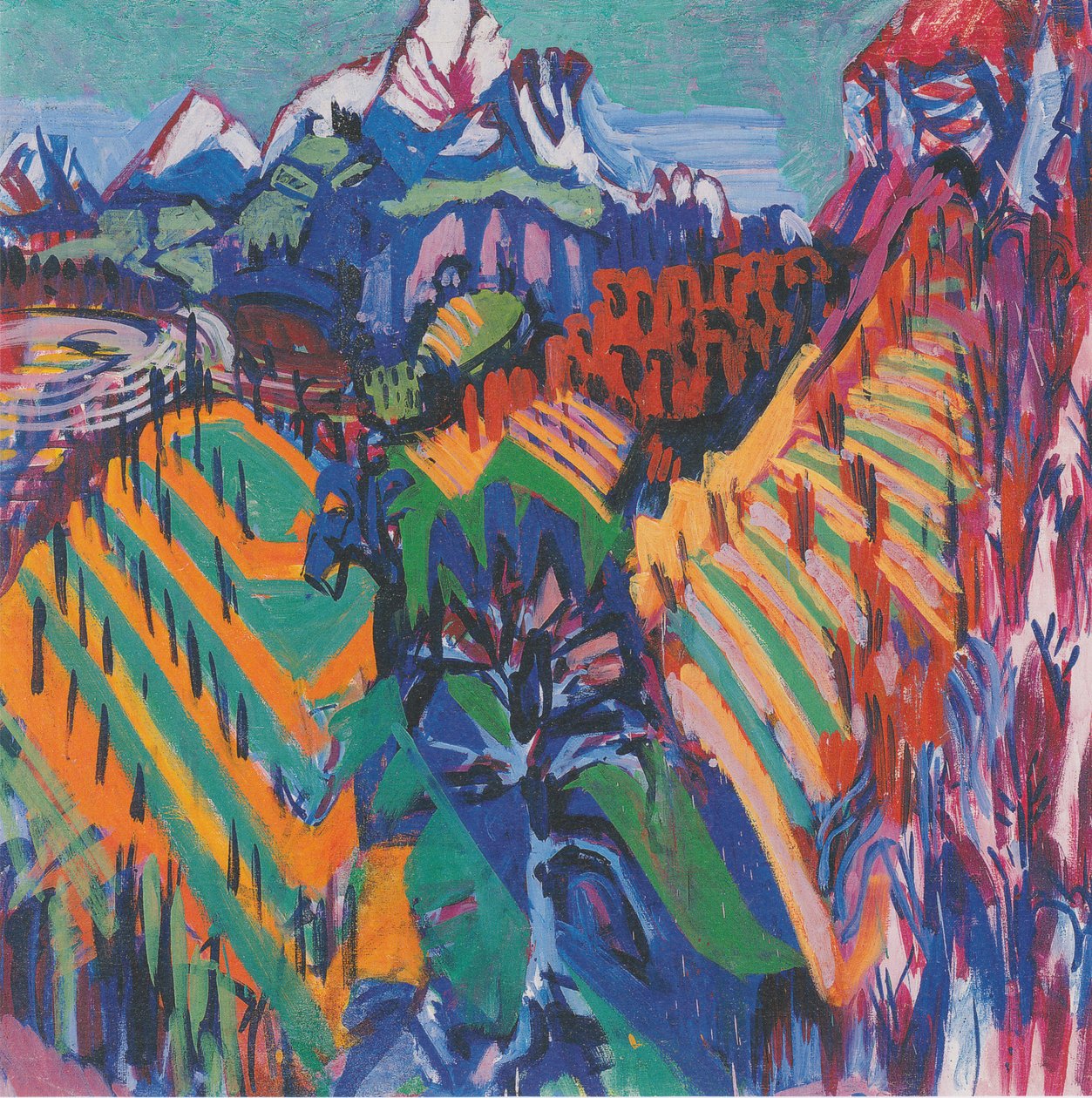 Vineyards in Ticino by Albert Muller: Buy fine art prints