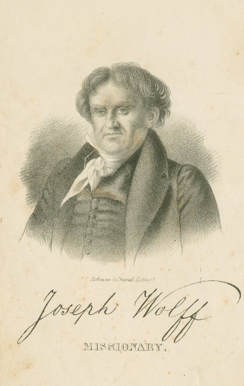 Joseph Wolff, Missionary by Albert Newsam