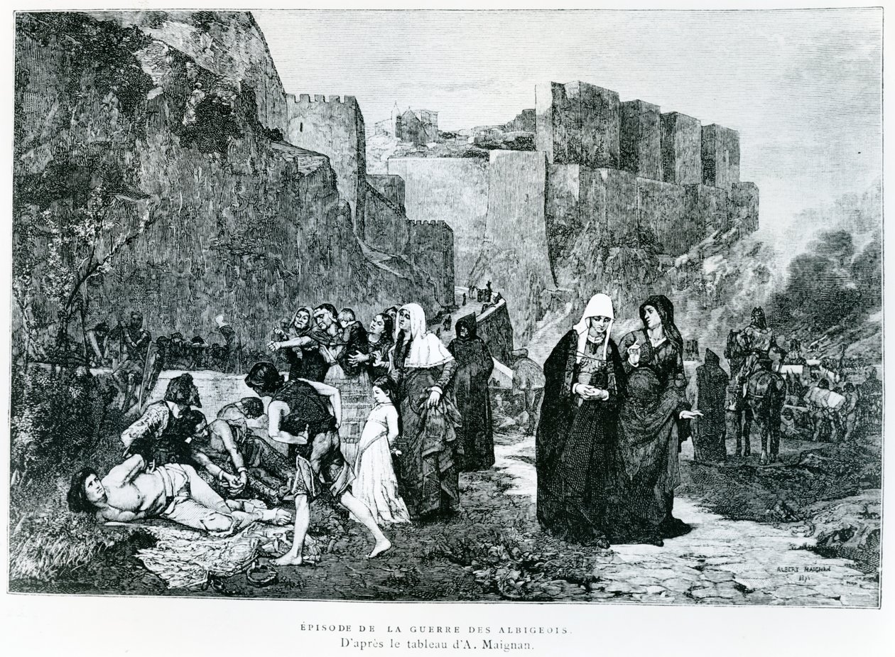 The Insults Offered to Prisoners, an Episode in 1211 During the Albigensian Crusade by Albert Pierre Rene Maignan