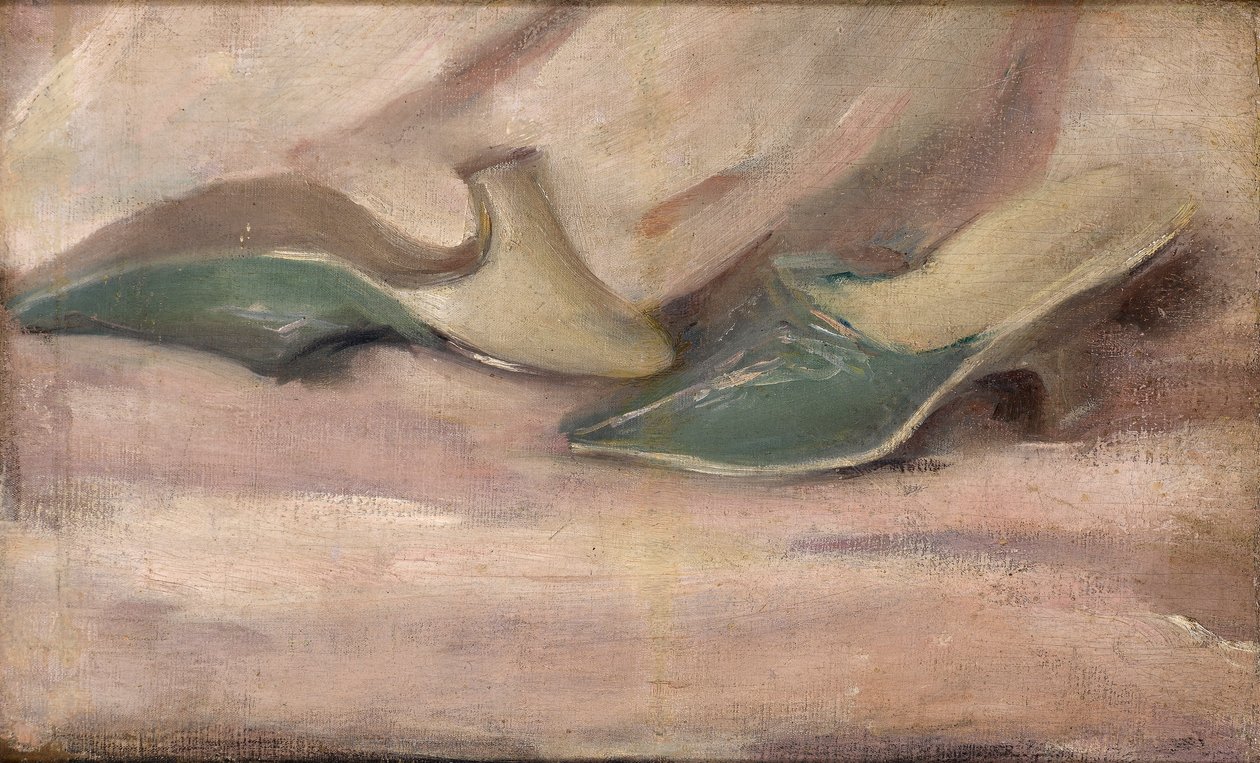 Discarded Slippers by Albert de Belleroche