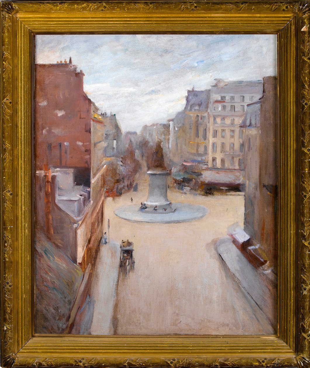 Place de Clichy, c.1880 by Albert de Belleroche