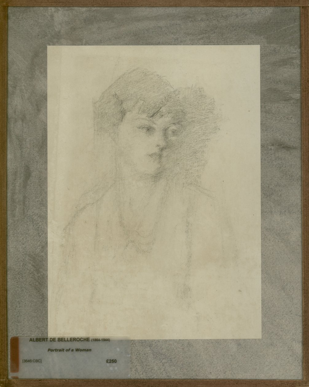 Portrait of a Woman by Albert de Belleroche