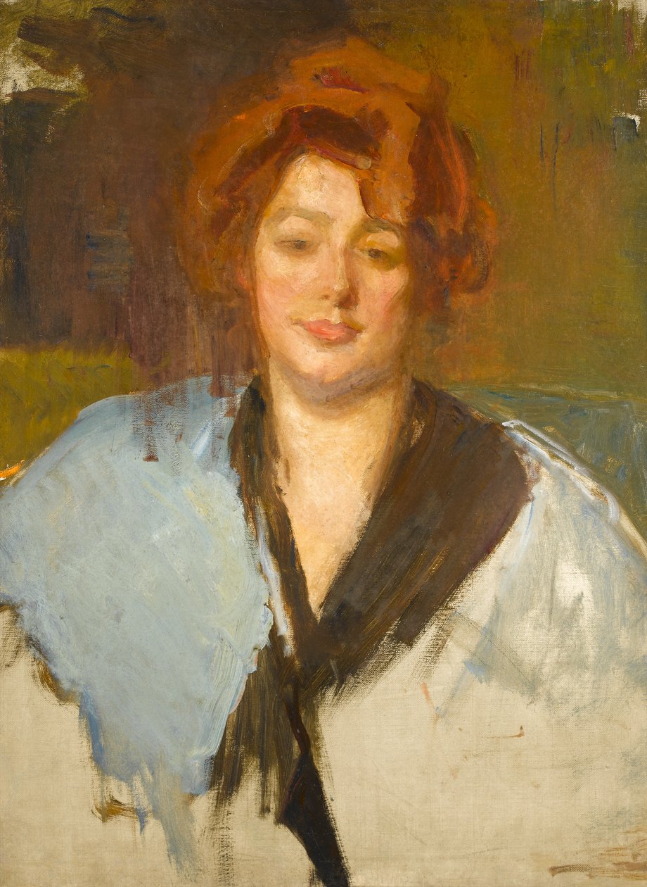 Portrait, probably of Alice Millbank the artist