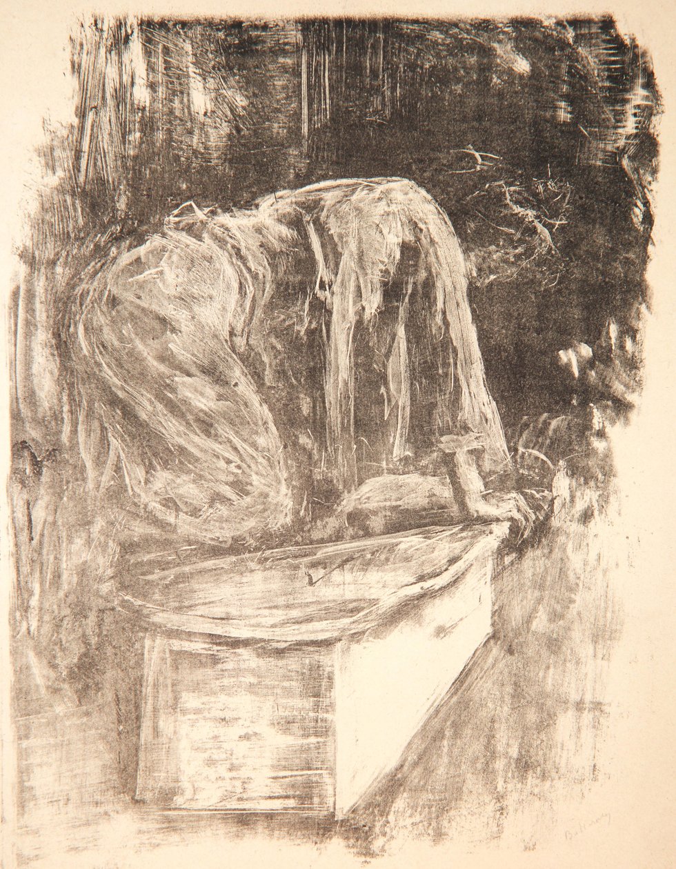 Study, 1902 by Albert de Belleroche
