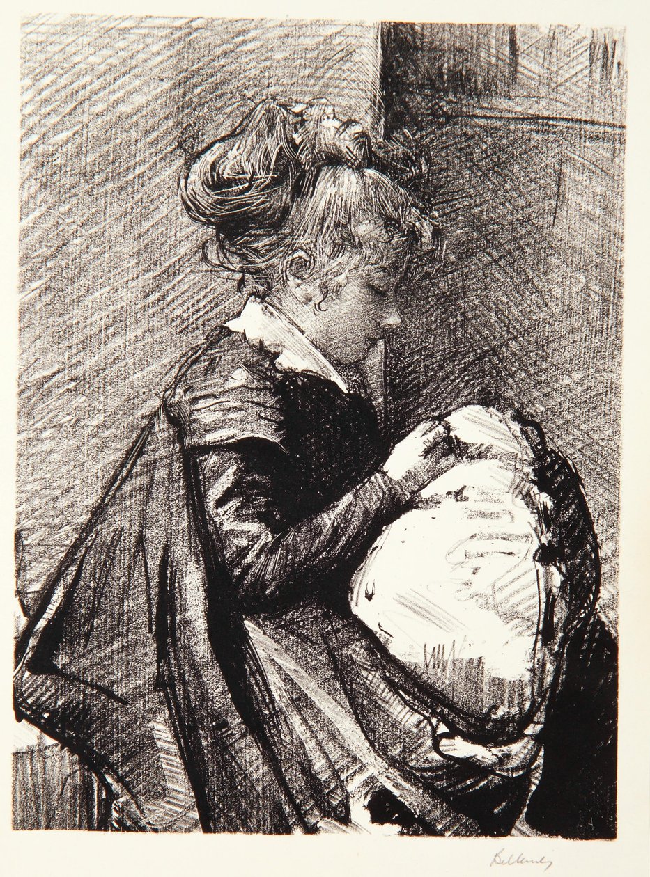 The Seamstress, 1901 by Albert de Belleroche
