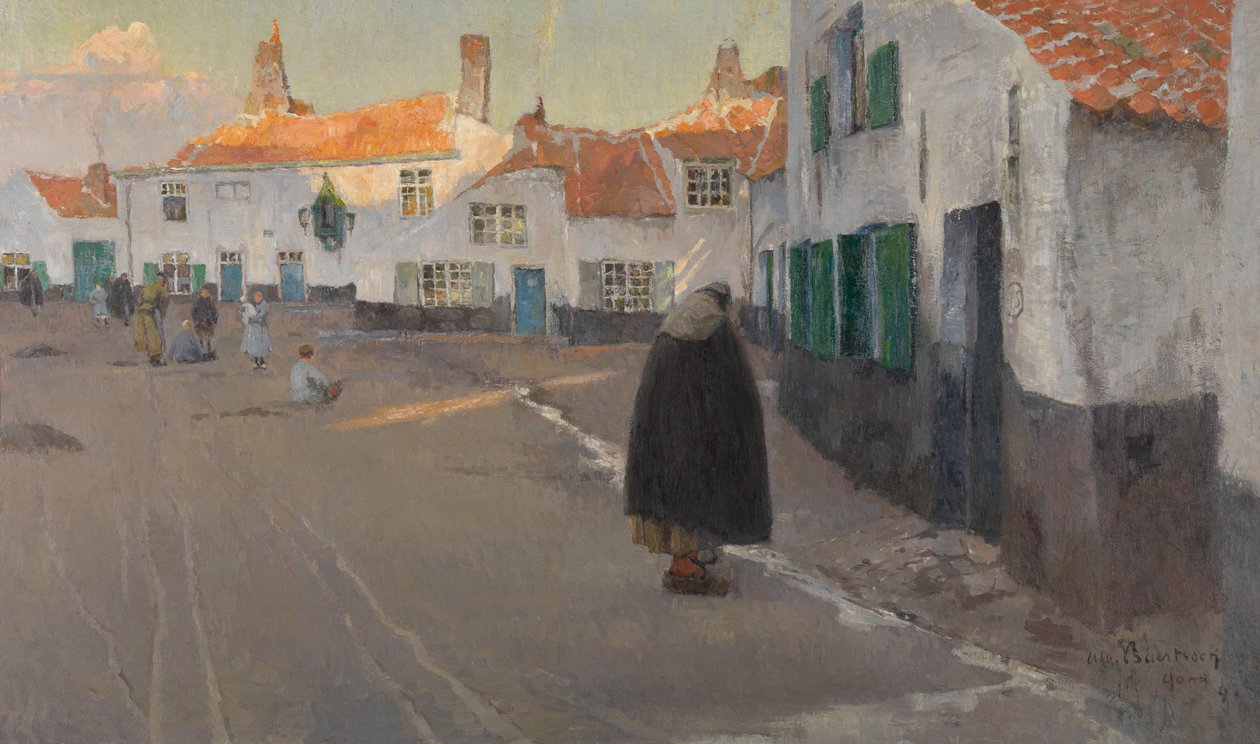 Square in Flanders by Albert Baertsoen