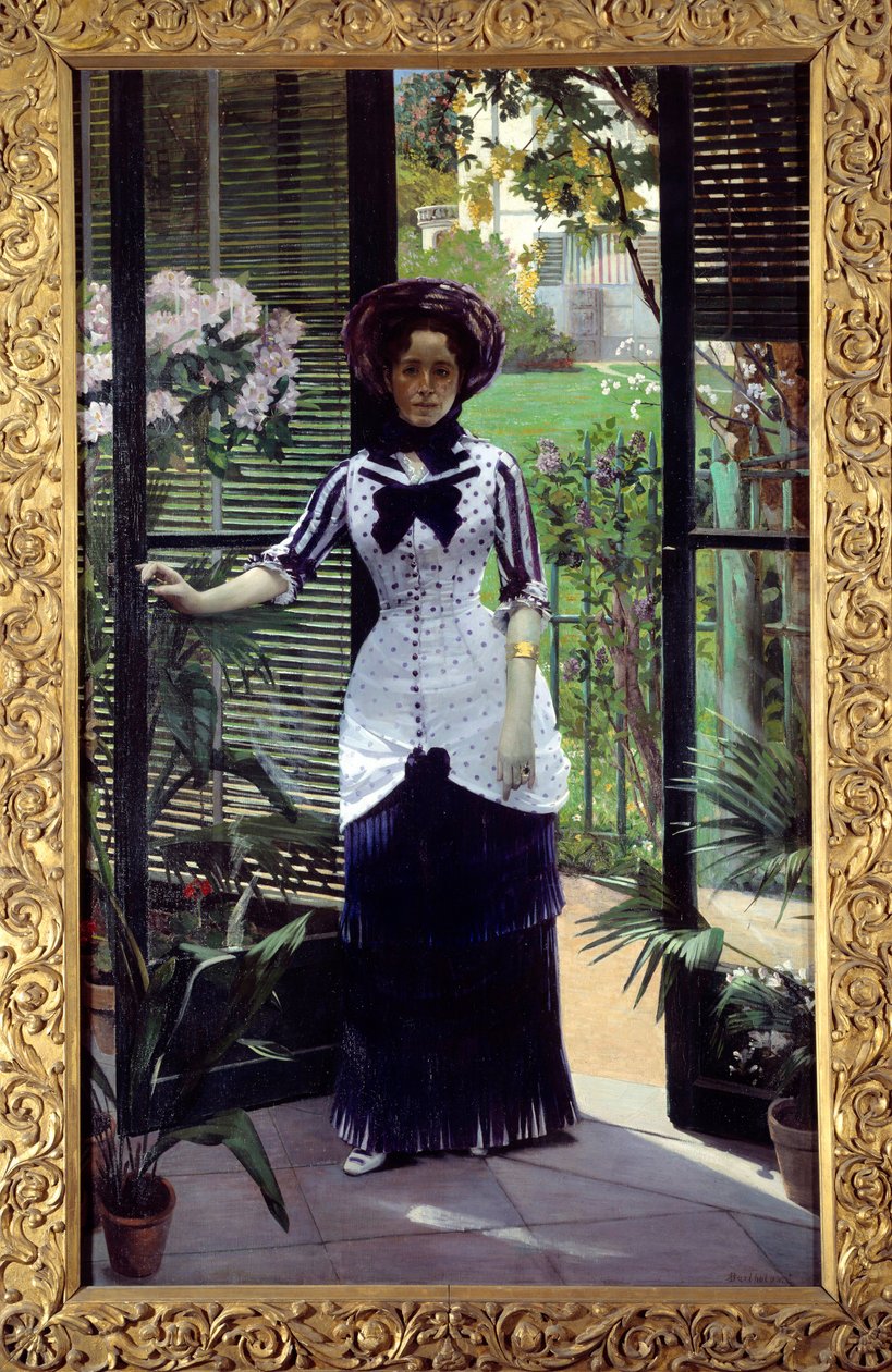 In the Greenhouse by Albert Bartholomé