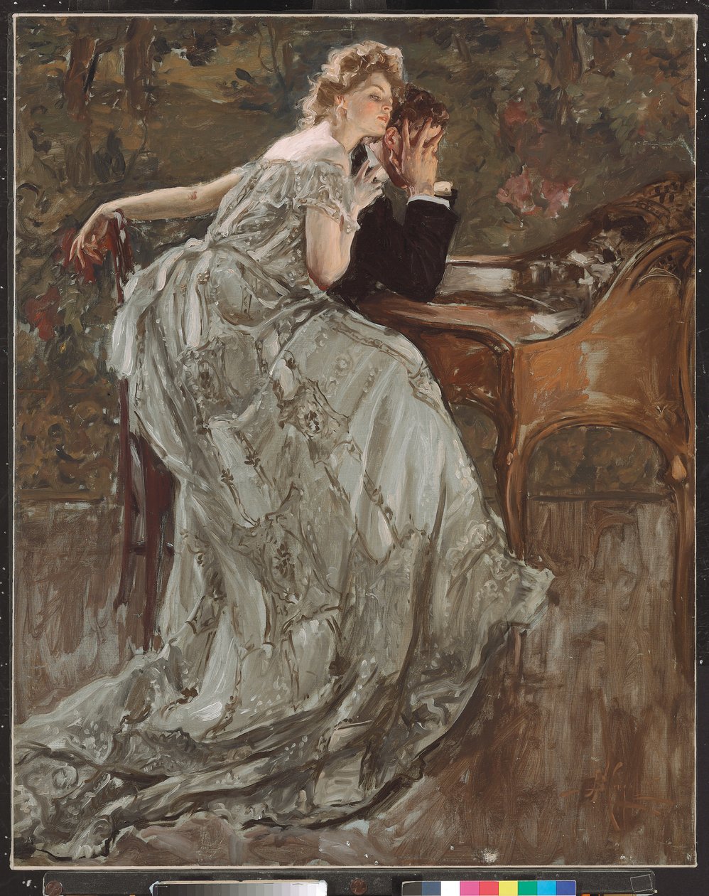 Where Did I Put the Tickets?, 1906 by Albert Beck Wenzell