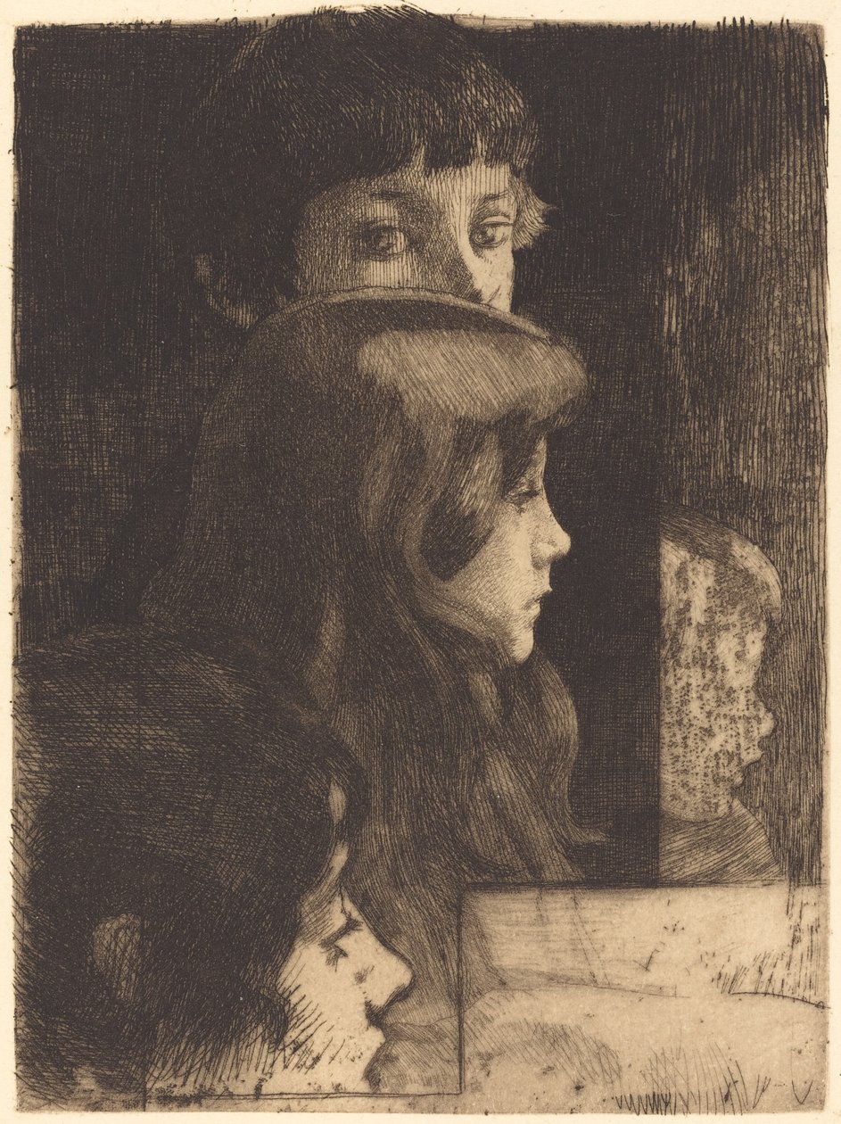 A Family by Albert Besnard