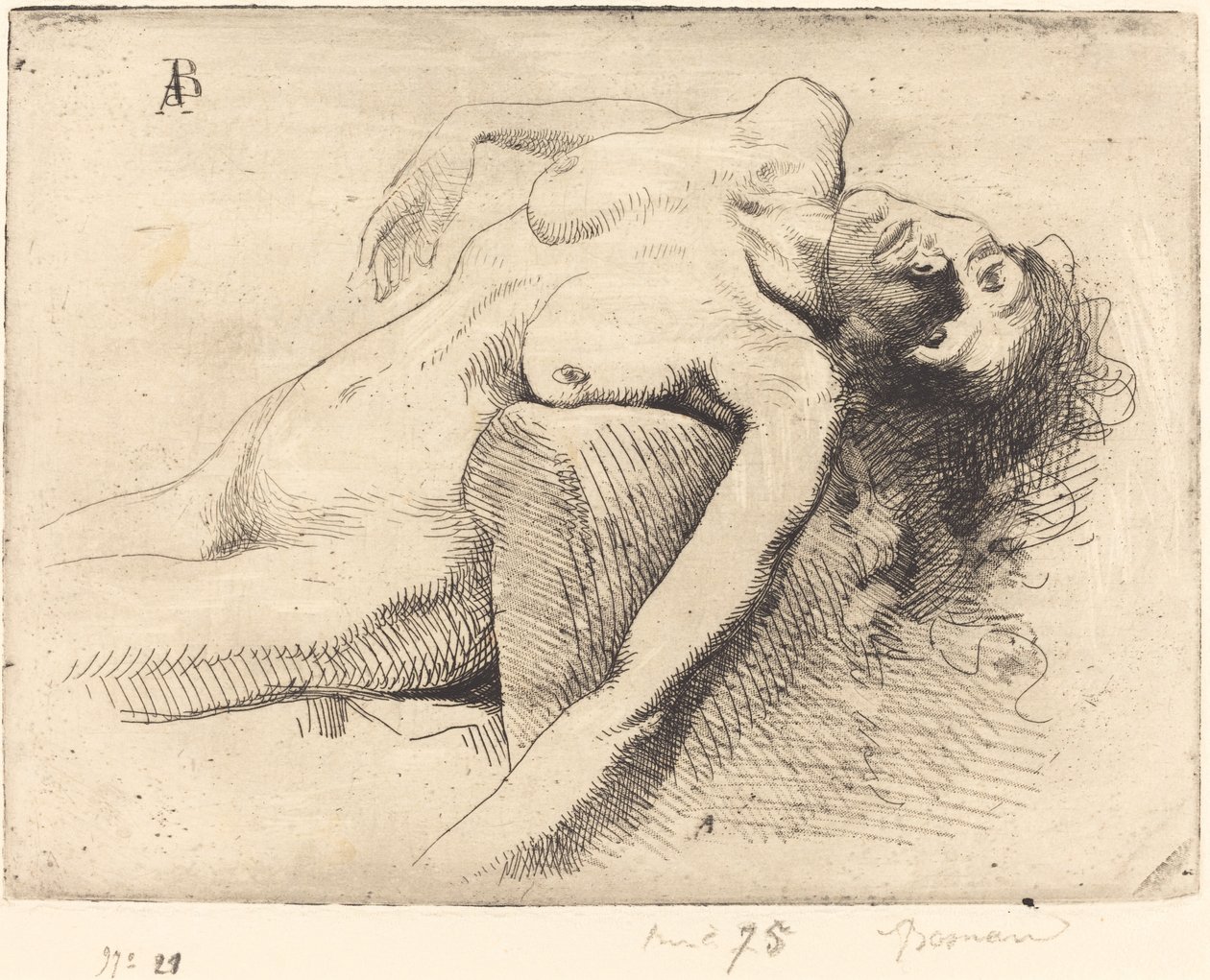 Dying Woman by Albert Besnard