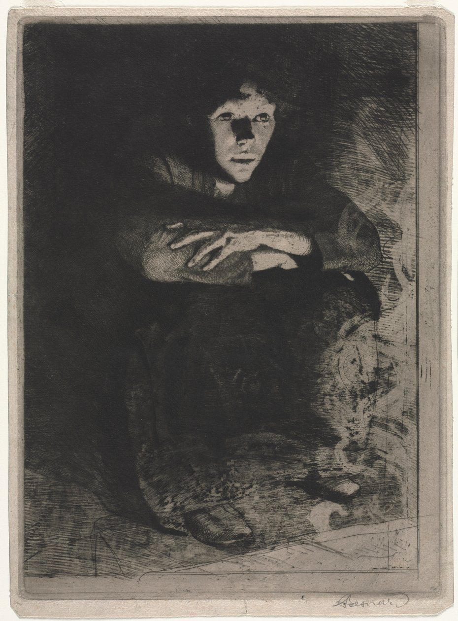 In the Ashes by Paul Albert Besnard