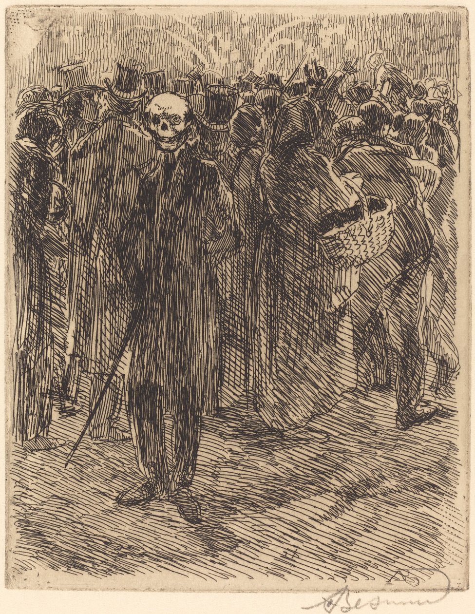 In the Crowd by Albert Besnard