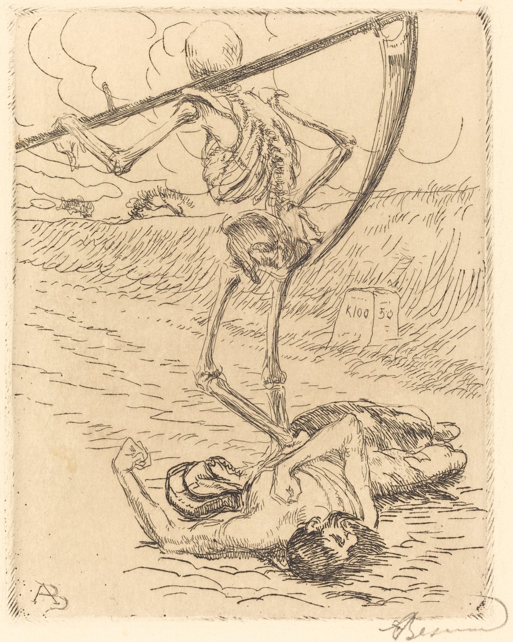 Indifferent by Albert Besnard