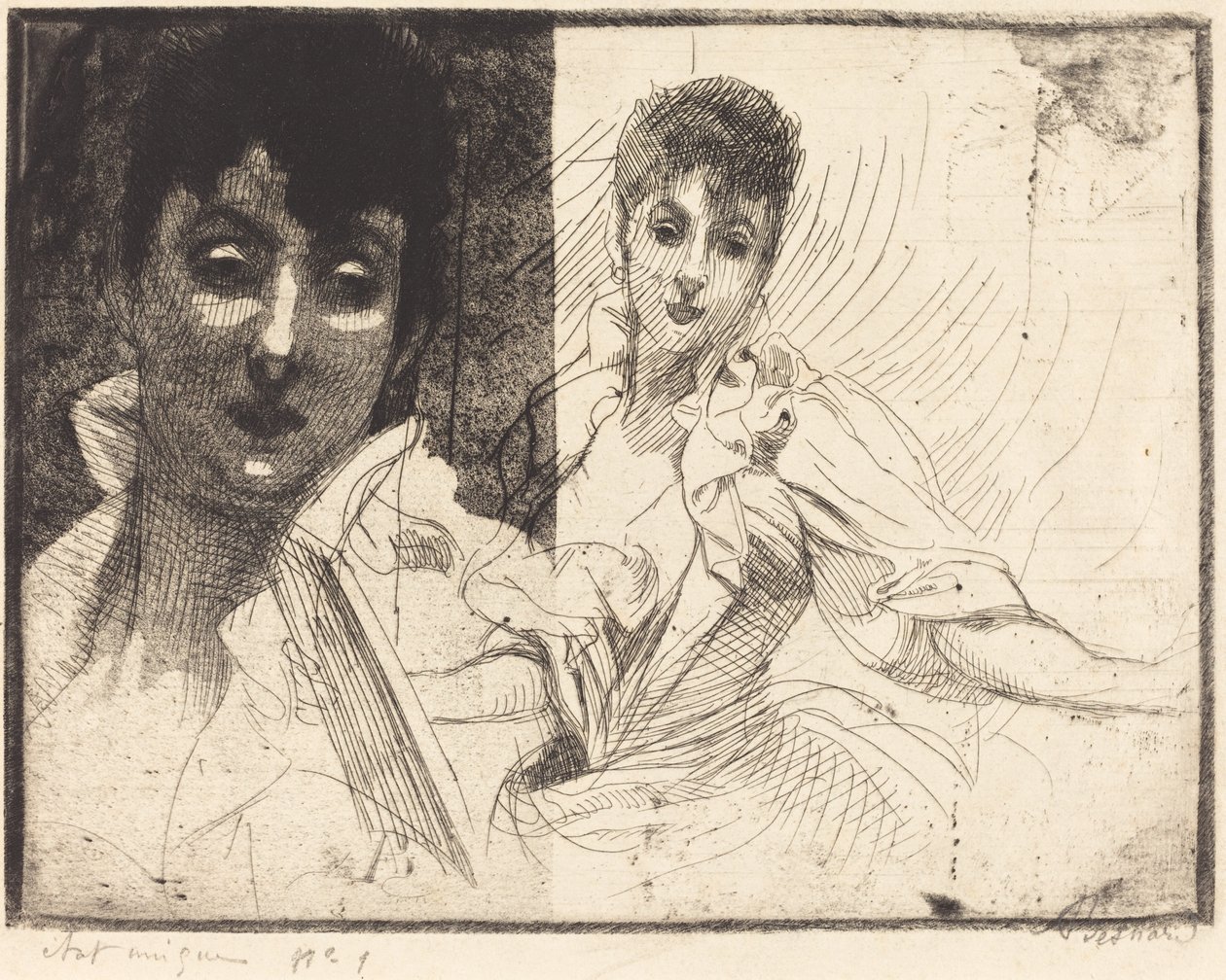 Madeleine Lemaire by Albert Besnard