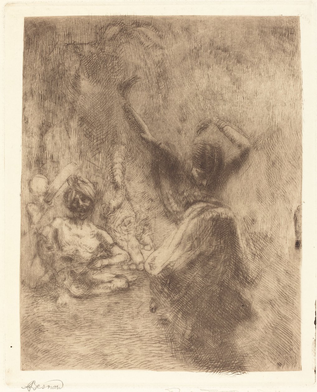 The Dancer of Tanjore by Albert Besnard