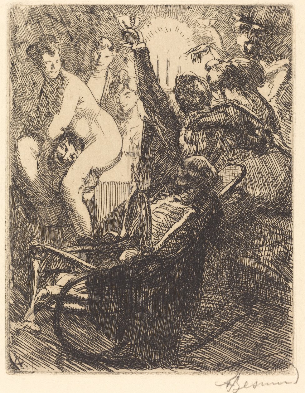 The Orgy by Albert Besnard