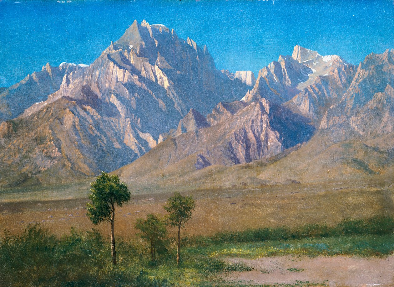Camp Independence, Colorado, 1873 by Albert Bierstadt