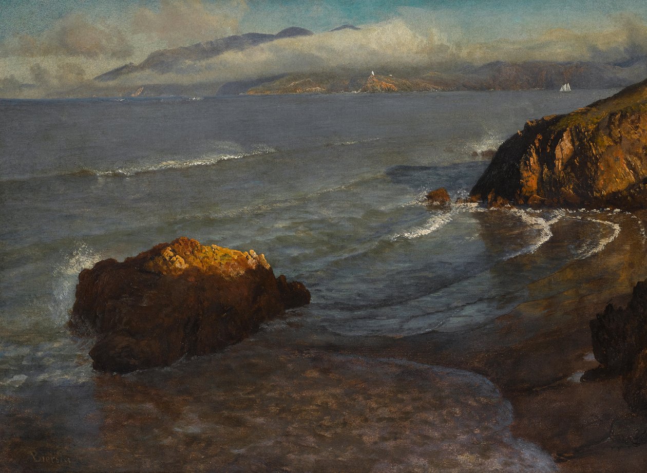 Entrance to Golden Gate by Albert Bierstadt