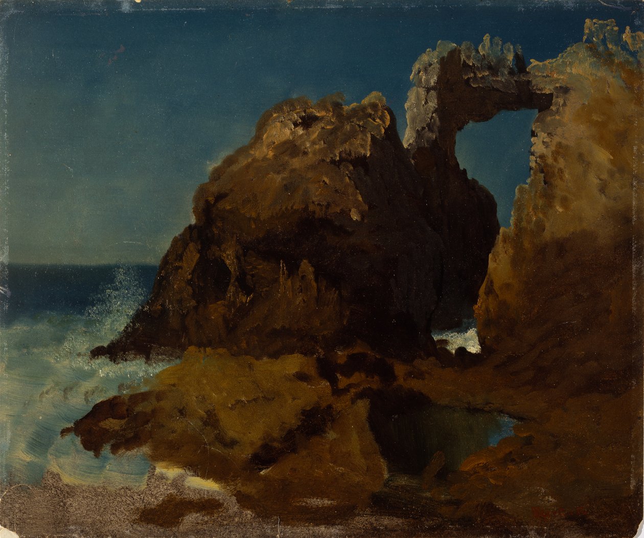 Farallon Islands, Pacific Ocean by Albert Bierstadt