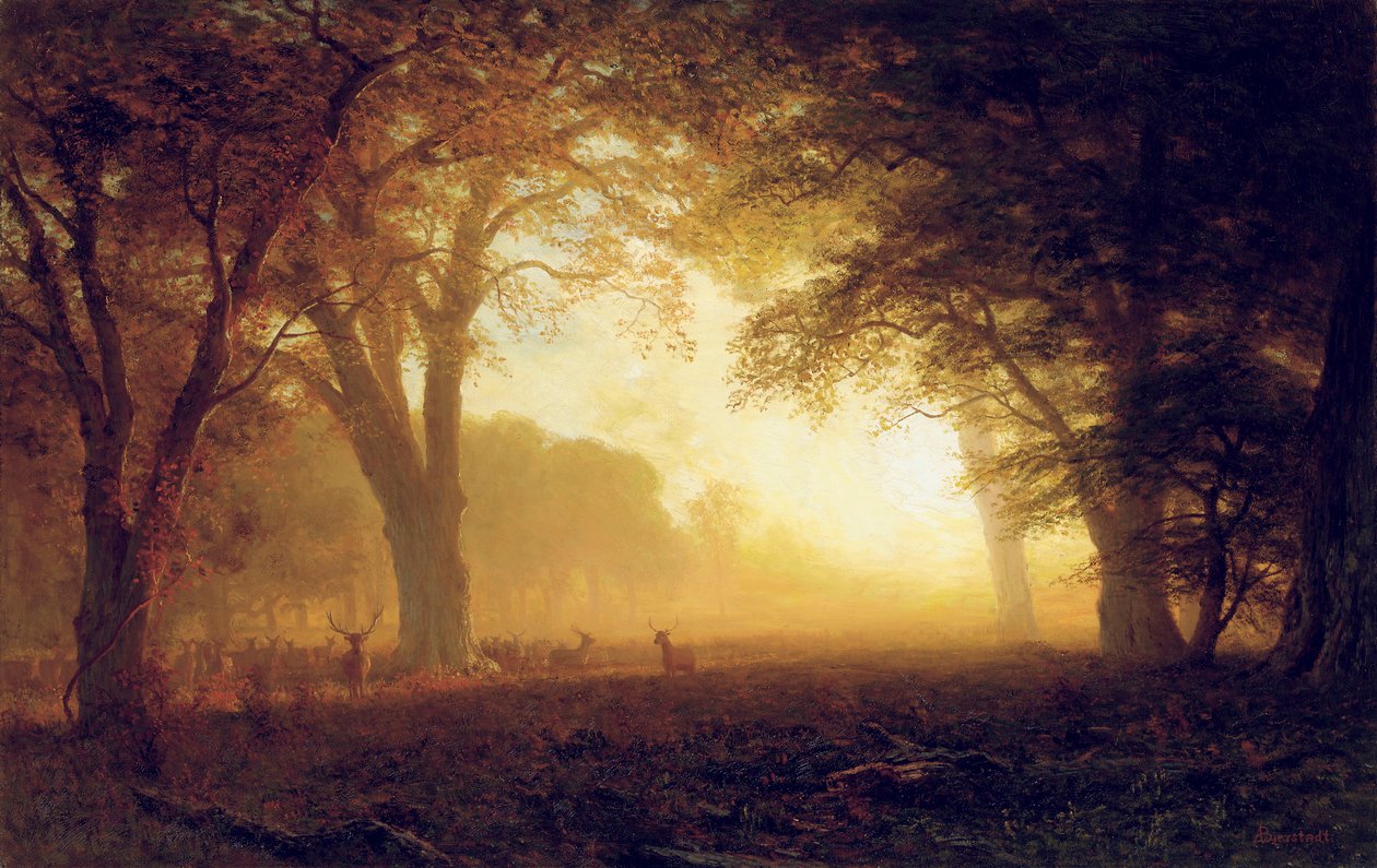 Golden Light of California by Albert Bierstadt