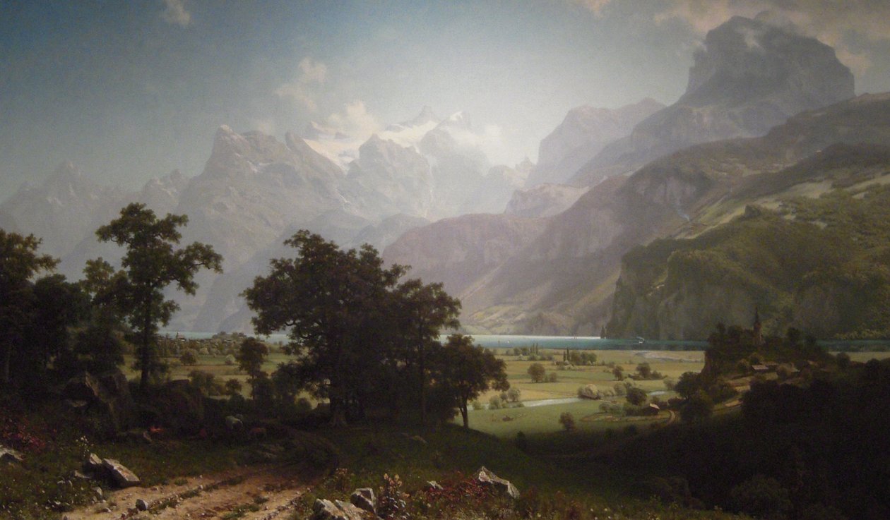 Lake Lucerne by Albert Bierstadt